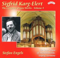 CD-Cover Sigfrid Karg-Elert mit Stefan Enge