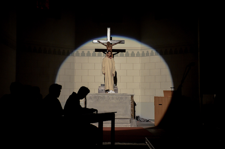 Passionsspiel in der Jugendkirche